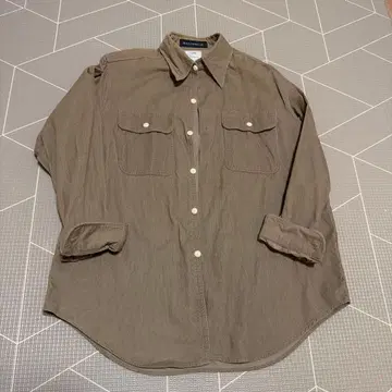 새상품급 매디슨 블루 론 헤르만 별주 햄프턴 코듀로이 셔츠 B 자수