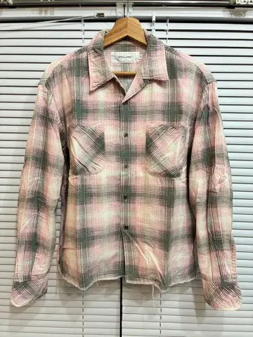 john mason smith 프린트 플란넬 셔츠