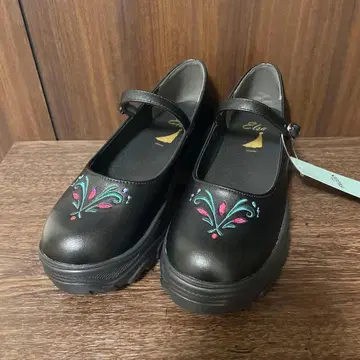 [ 미사용 새상품 ] 시마무라 치하루 안나 엘사 발레 슈즈 통굽 S