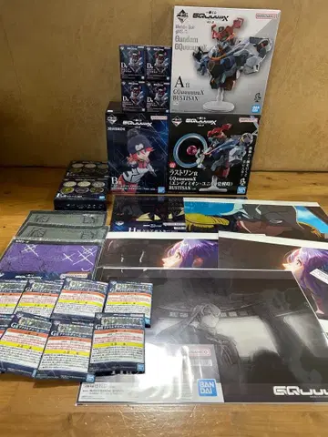 제일복권 건담 A상 B상 라스트원상 사진 증정 포함입니다.