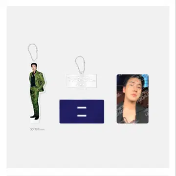 SUPER JUNIOR SS9 아크릴 스탠드 키링 시원