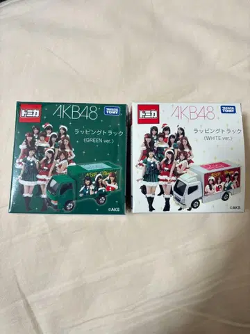 토미카 AKB48 랩핑 트럭 2종 세트