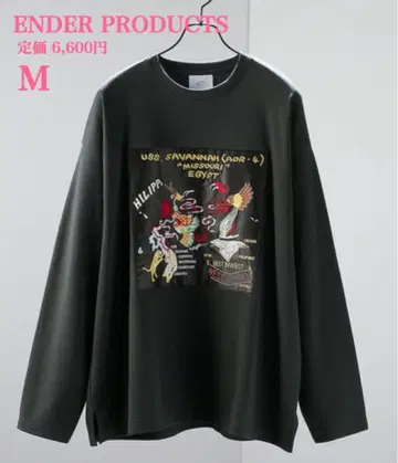 새상품 [ ENDER PRODUCTS ] 엔더 프로덕츠 빅 실루엣 롱 T