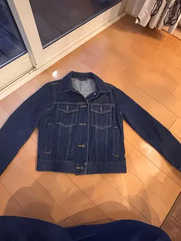 GU 데님 자켓 100% 코튼