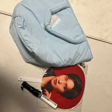 메구로 렌 부채 펜라이트 백 세트