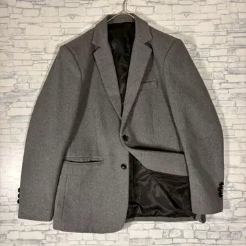 [구제 의류] [남성복] 캐주얼 클래식 수트 자켓 그레이(L) 새상품급