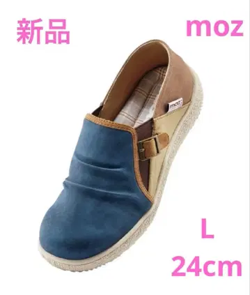 moz 모즈 2way 슬립온 새상품 L 네이비 24cm