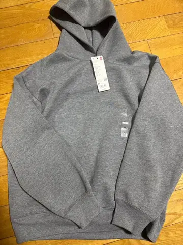 맨투맨 오버 사이즈 풀 후드티 유니클로