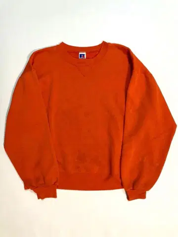 90s Russell Athletic USA제 맨투맨 오렌지