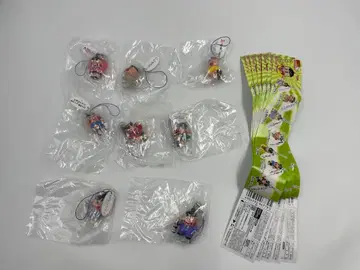 오봇챠마군 데슈바이 마스코트 스트랩 키링 8개 세트