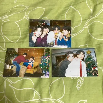 [ 하자품 ] 니시코리 크리스마스 브로마이드 3장 세트