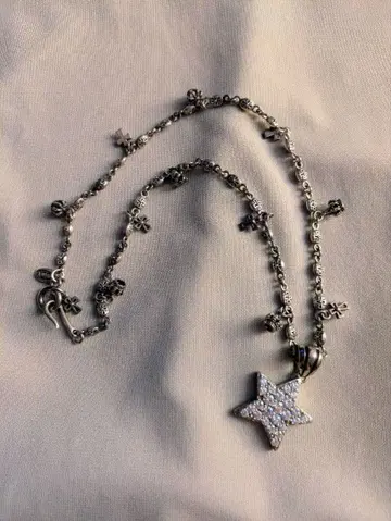 저스틴 데이비스 커스텀 목걸이 스타 지르코니아