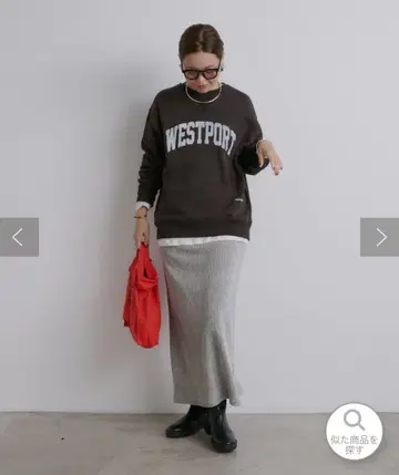 스트레치 코르 스커트