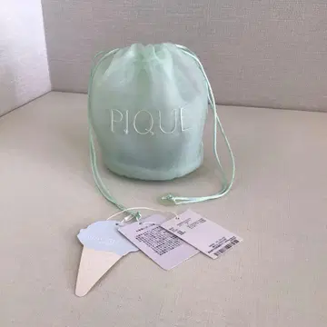 택 포함 새상품 젤라또피케 시어 컬러 복조리 파우치 민트 화장품 파우치