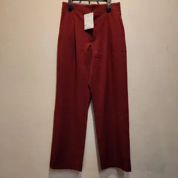 프레임워크 프론트 턱 와이드 팬츠