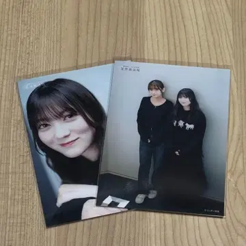 브로마이드 사카타 46 이노우에 리나 코우사카 마리노 2장 세트