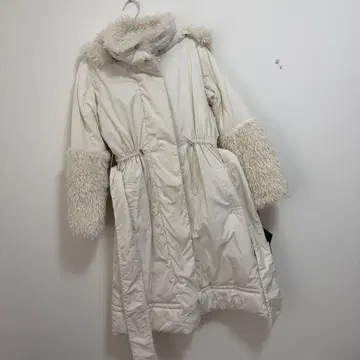 루일 에 부티크 퍼 슬리브 빅 실루엣 코트