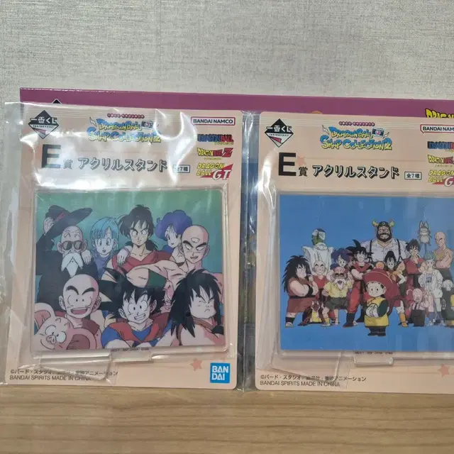 제일복권) 드래곤볼 스냅 컬렉션2 E상 아크릴 스탠드 2개