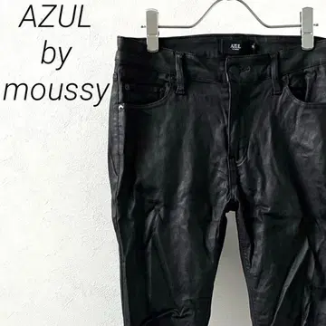 AZUL by moussy 스키니 팬츠 스트레치 심플 빅