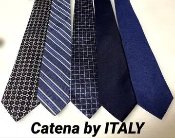 넥타이 묶음 판매 5개 카테나사 이탈리아제