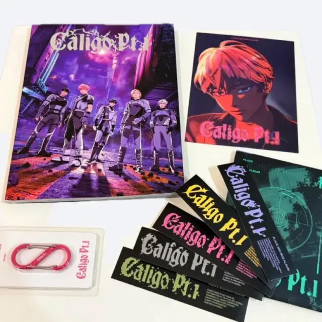 플레이브 밤비 칼리고 퓨지티브 앨범 & 카라비너 등