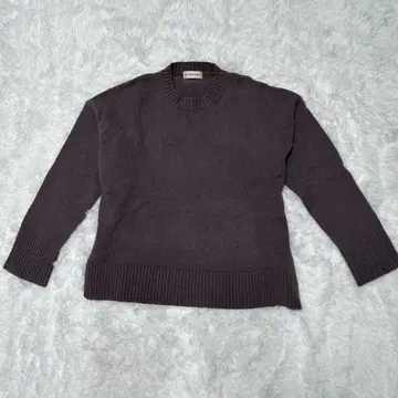 INED 여성용 긴팔 니트 M 캐시미어 울 플랑드르 그레이