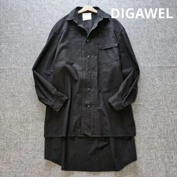 디가웰 최근 모델 오버 사이즈 셔츠 코트 봄/가을 루즈핏 일본제