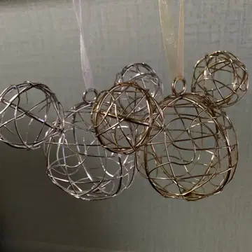 디즈니 오너먼트 2개 세트