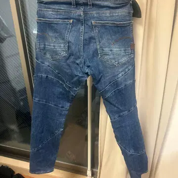 지스타 로우 스키니 데님 블루