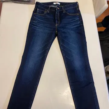 MOUSSY 다크 블루 스키니 데님