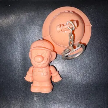 슈퍼 마리오 프라모델 피규어 UFO 프라모델 키체인 세트