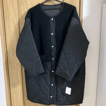 택 포함 새상품 G YLE 퀼팅 코트