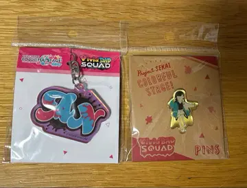 프로세카 시라이시 안 아크릴 키링 핀 배지