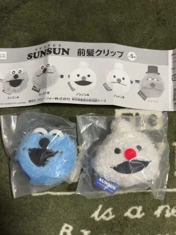 퍼펫 스순스순 앞머리 클립 스순스순 논논A 가챠