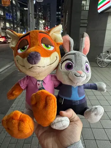 신상 주토피아2 페어 봉제 인형 닉&주디 ZOOTOPIA 2