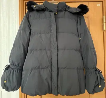 couture brooch 쿠튀르 브로치 후데트 숏 다운 자켓