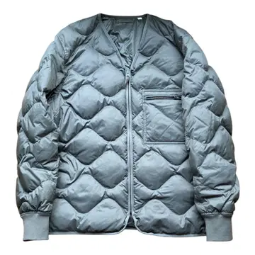 새상품급 UNIQLO U 퀼팅 리사이클 다운 자켓 남녀 공용 L