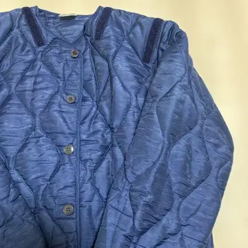 네이비 퀼팅 자켓