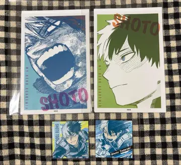 나의 히어로 아카데미아 히로아카 원화전 스티커 토도로키 쇼토 2