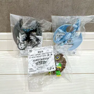 유희왕 듀얼몬스터즈 피규어 키링 vol.1 3종 컴프