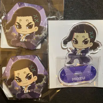 dr.stone 모즈 디스코 복권 아크릴 스탠드 캔뱃지