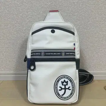 CASTELBAJAC 화이트 숄더백