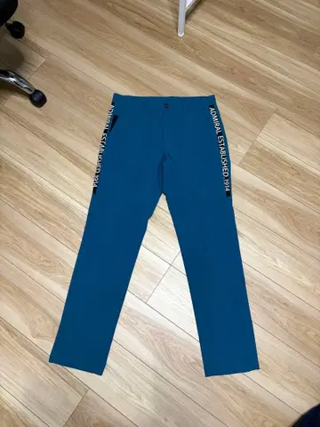 ADMRIAL 파란색 로고 팬츠