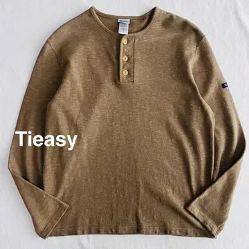 [컨디션 최상] Tieasy 티지 헨리넥 티셔츠