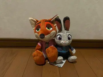 주토피아 2 봉제 인형 주디 홉스 & 닉 와일드