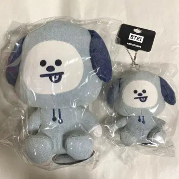 BT21 데님 봉제 인형 마스코트 CHIMMY BTS Jimin