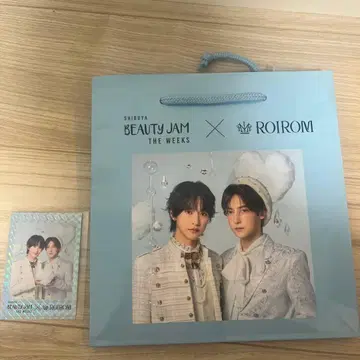 ROIROM 오리지널 쇼핑백 & 스티커 세트