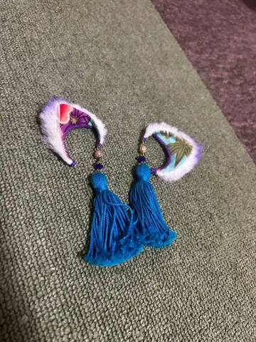 인외 장식상 케모 귀 이어 후크