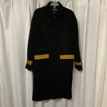 [ 새상품급 ] KUUUPY 오버 스텐카라 코트 블랙