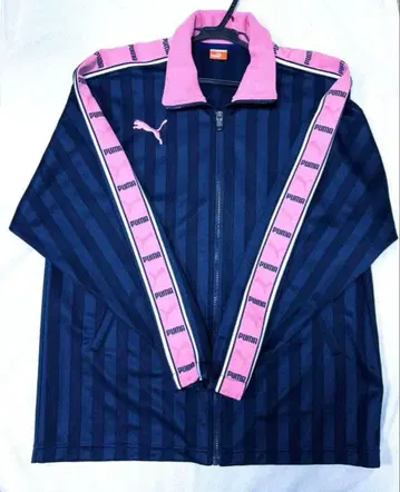 PUMA 저지 핑크 단종품 레어 트랙 자켓 SS